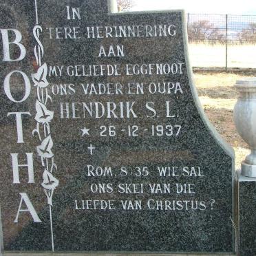 BOTHA Hendrik S.L. 1937 –