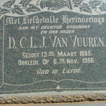 VUUREN D.C.L.J., van 1885-1956