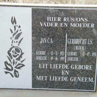 NEL Jan C.A. 1933-1997 &amp; Gerbrecht J.S. BLOEM 1931-