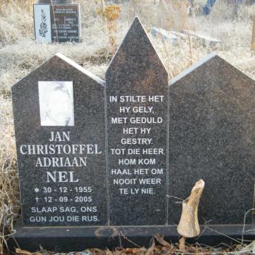 NEL Jan Christoffel Adriaan 1955-2005