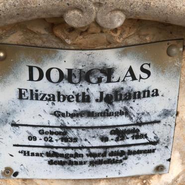 DOUGLAS Elizabeth Johanna nee HATTINGH 1935-1991 _2