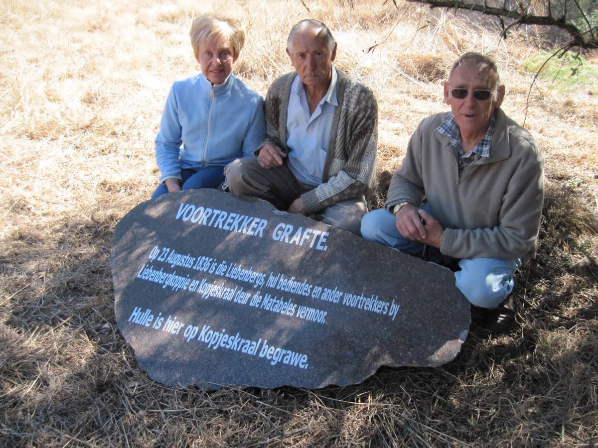 Memorial to Voortrekkers who died on 23 August 1836