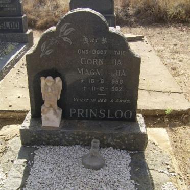 PRINSLOO  Cornelia Magaretha 1960-1962