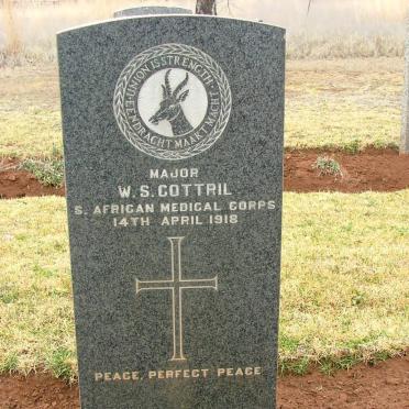 COTTRIL W.S. -1918