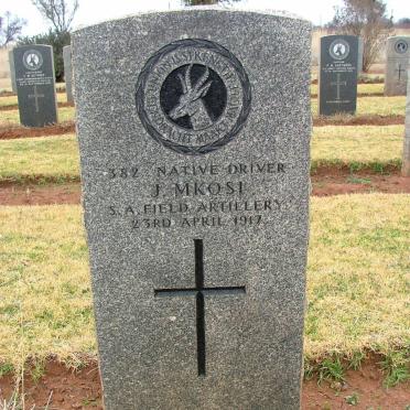 MKOSI J. -1917
