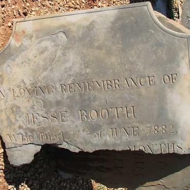 BOOTH Jesse -1882