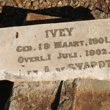 SWARDT  Ivey, de 1901-1902