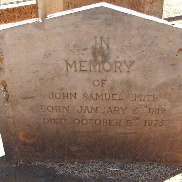 SMITH John Samuel 1812-1875