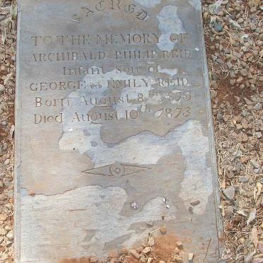 REID Archibald Philip 1873-1873