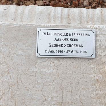 SCHOEMAN George 1990-2016