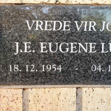 LUYT J.E. Eugene 1954-1994