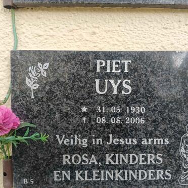 UYS Piet 1930-2006