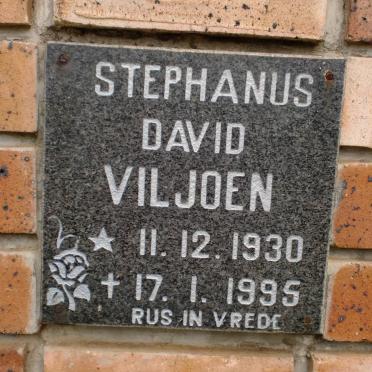 VILJOEN Stephanus David 1930-1995