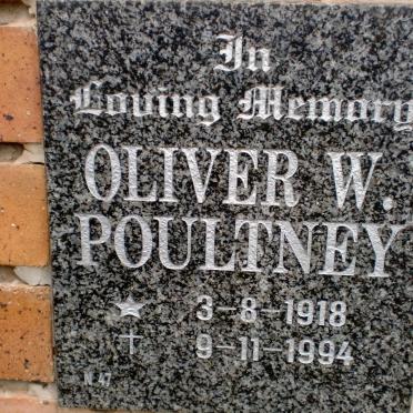POULTNEY Oliver W. 1918-1994