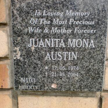 AUSTIN Juanita Mona 1974-2004