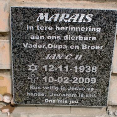MARAIS Jan C.H. 1938-2009
