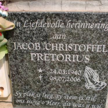 PRETORIUS Jacob Christoffel 1940-2006