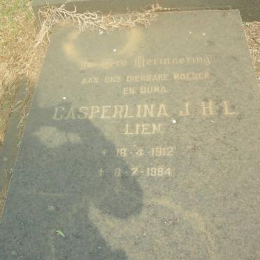 ALBERTS Casperlina J.H.L. 1912-1984
