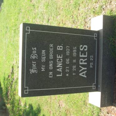 AYRES Lance B. 1937-1995