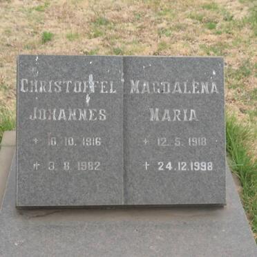 BRITS Christoffel Johannes 1916-1982 &amp; Magdalena Maria 1918-1998
