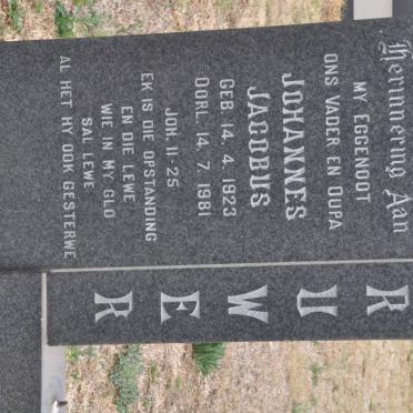 BRUWER Johannes Jacobus 1923-1981