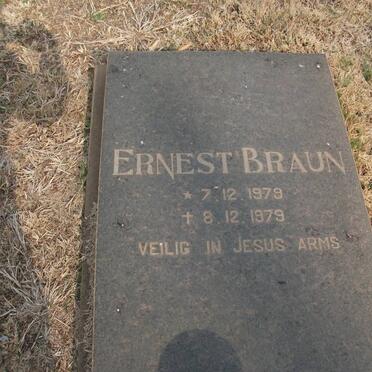 BRAUN Ernest 1979-1979