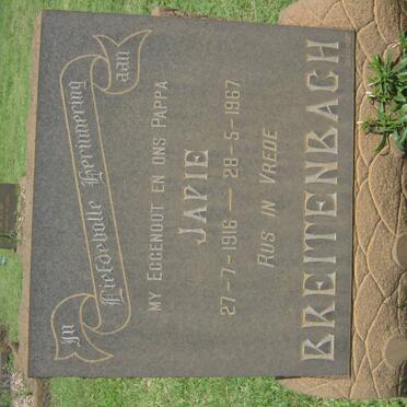 BREITENBACH Japie 1916-1967