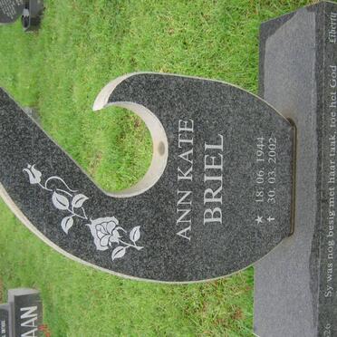 BRIEL Ann Kate 1944-2002