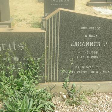 BRITS Johannes P. 1906-1985