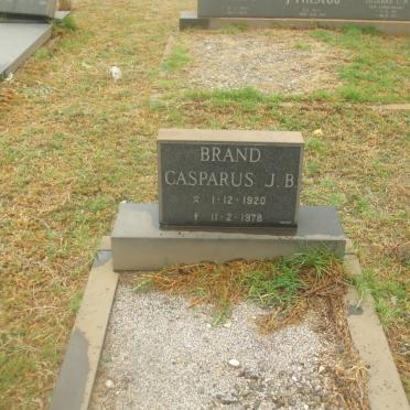 BRAND Casparus J.B. 1920-1978