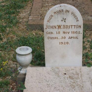 BRITTON John W. 1862-1920