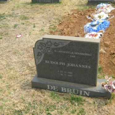 BRUIN Rudolph Johannes, de 1962-1997