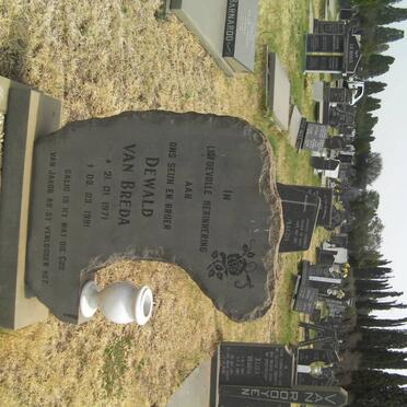 BREDA Dewald, van 1971-1991