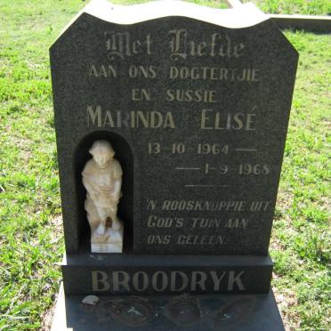 BROODRYK Marinda Elisé 1964-1968