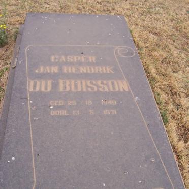 BUISSON Casper Jan Hendrik, du 1949-1971