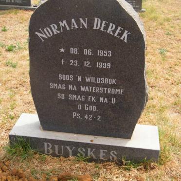 BUYSKES Norman Derek 1953-1999