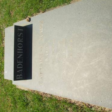 BADENHORST Catharina Maria nee PRINSLOO 1929-1988
