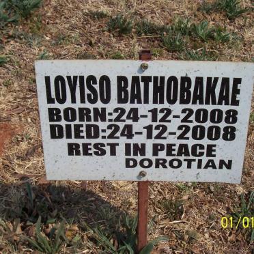 BATHOBAKAE Loyiso 2008-2008