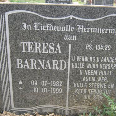 BARNARD Teresa 1982-1999
