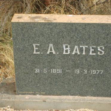 BATES E.A. 1891-1977