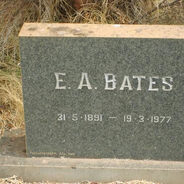 BATES E.A. 1891-1977