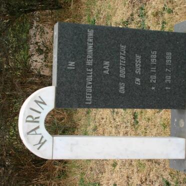 BADENHORST Karin 1985-1988
