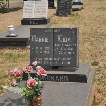 BARNARD Barrie 1929-1992 &amp; Lida  MC CARTHY 1931-2007
