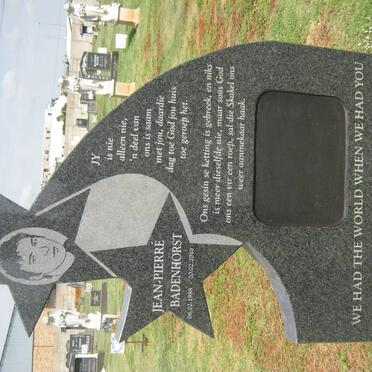 BADENHORST Jean-Pierré 1988-2010