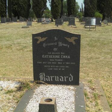 BARNARD Catherine Emma FRANCIS 1885-1969