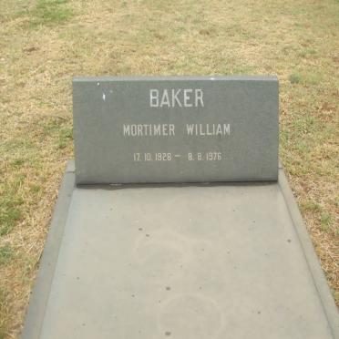 BAKER Mortimer William 1926-1976