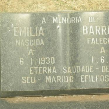 BARROS Emilia 1930-1976