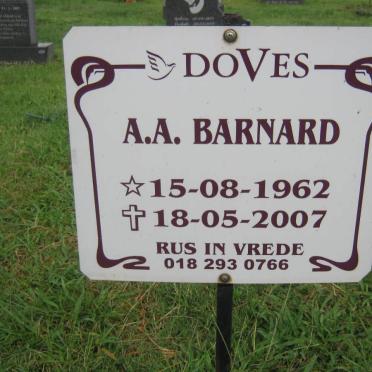 BARNARD A.A. 1962-2007