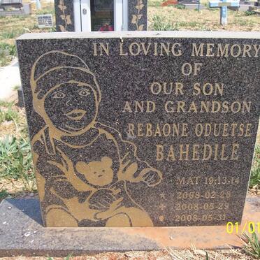 BAHEDILE Rebaone Oduetse 2008-2008
