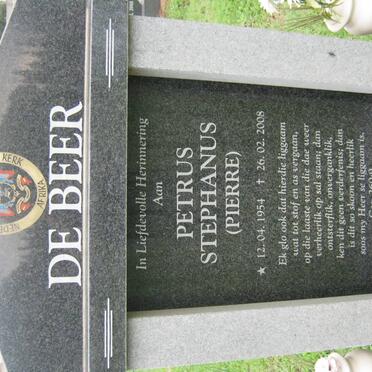 BEER Petrus Stephanus, de 1954-2008